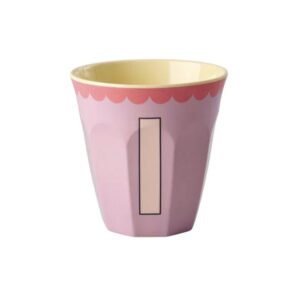 Rice Alphabet-Becher Vintage Pink I