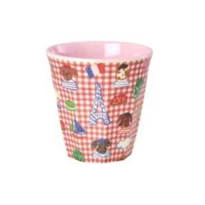 Rice Kids Rot in Paris Tasse