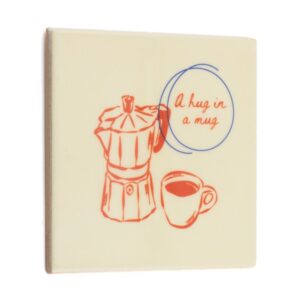 Fliese A hug in a Mug