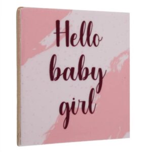 Fliese Hello Baby Girl