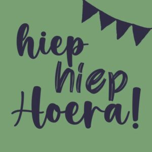 Kachel Hip Hip Hooray