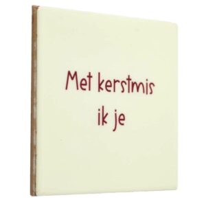 Fliese Zu Weihnachten liebe ich dich