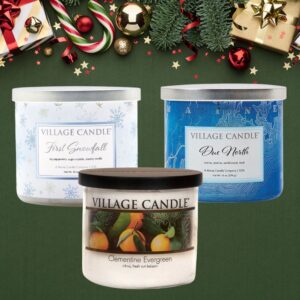 Village Candle Tumbler Christmas Bundel
