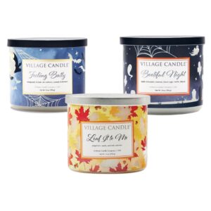 Village Candle Tumbler Halloween-Set