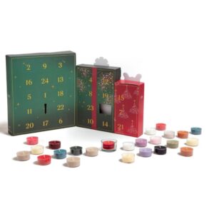 Yankee Candle Gifted Moments-Kollektion: Teelicht-Adventskalender-Geschenkset