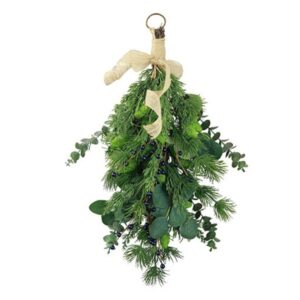 Countryfield Kunstgirlande Weihnachtskiefer mit Eukalyptus