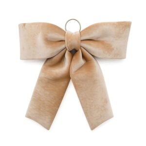 Homebound by KY Stoffe Schleife XL Beige